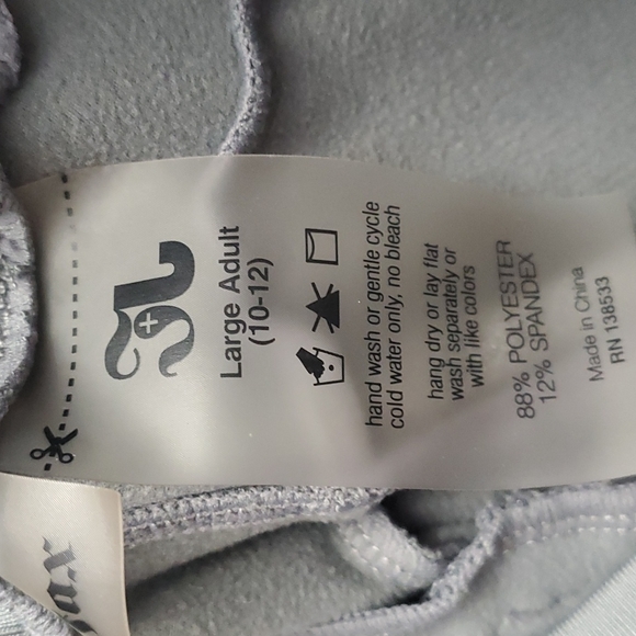 Jo + Jax Fiora Pants Light Gray Large - Picture 7 of 7